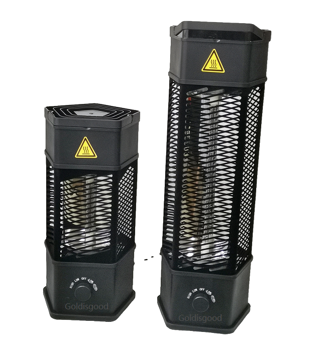Waterproof infrared table heater