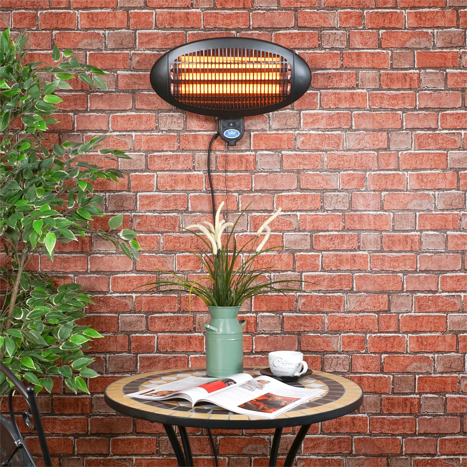Nightclub patio heater waterproof