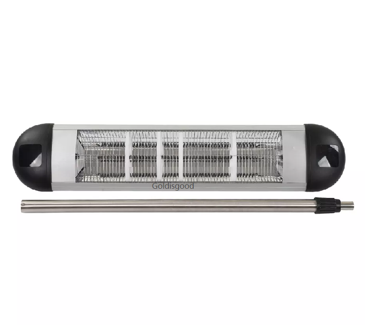 Recessed infrared ceiling heater