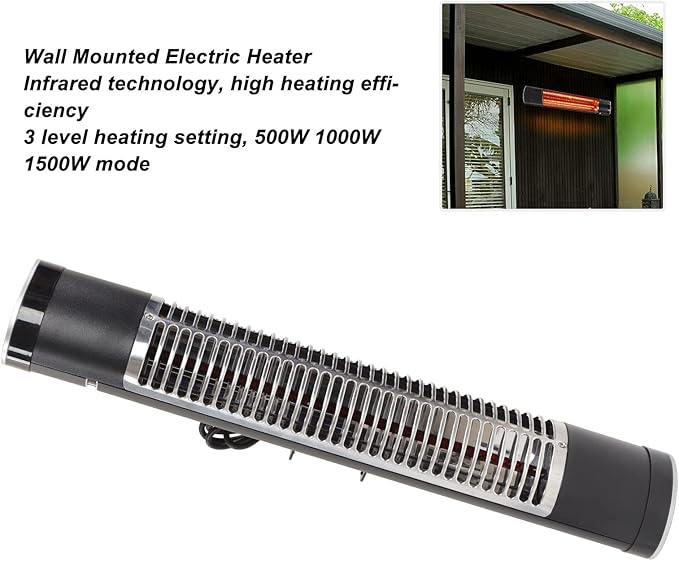 Mirror heater for bathroom
